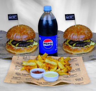 2'Li Hit Dublex Burger Menü görseli