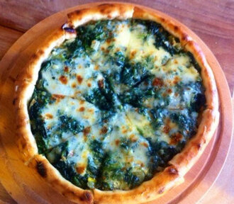 Ispanaklı Pide (Yuvarlak) görseli