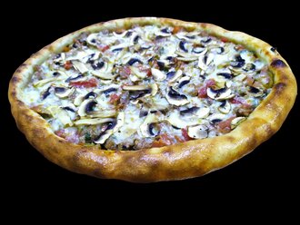 Süper Kuşbaşılı Pide (Yuvarlak) görseli