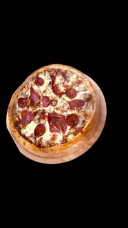 Süper Karışık Pide (Yuvarlak) görseli