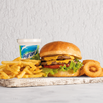 Double Burger Menü 1 görseli