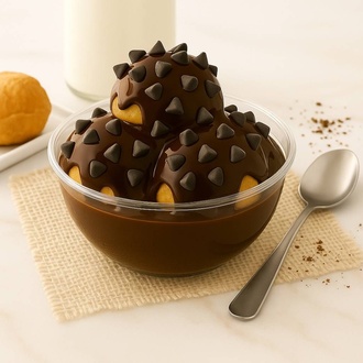 Damla Çikolatalı Profiterol (250 Gr.) görseli