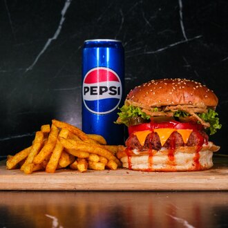 Meksika Ateşi Et Burger Menü görseli