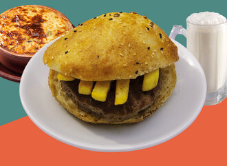 Izgara Köfte Sandviç Menü görseli