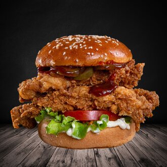 Crispy Chicken Burger (150 G) görseli