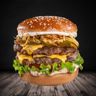 Double Cheeseburger (300 G) görseli
