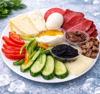 Etli Kahvaltı Tabağı görseli