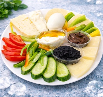 Etsiz Kahvaltı Tabağı görseli