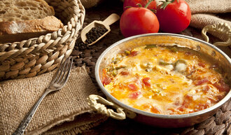 Kaşarlı Menemen görseli