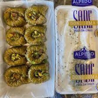 Bülbülyuvası (500 Gr.) & Maras Sade Dondurma (500 Gr.) görseli