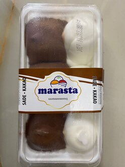 Maras Çikolatalı & Sade Dondurma (500 Gr.) görseli