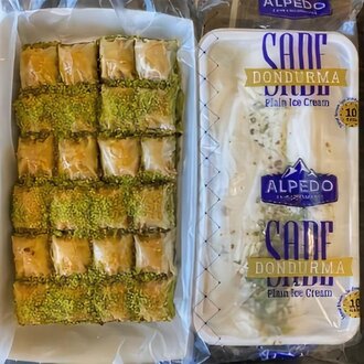 Antep Özel (500 Gr.) & Maras Sade Dondurma (500 Gr.) görseli