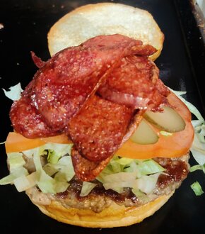 Lux Burger Menü görseli