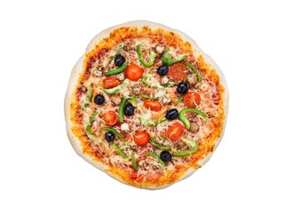 Vejetaryen Pizza (Küçük Boy) görseli