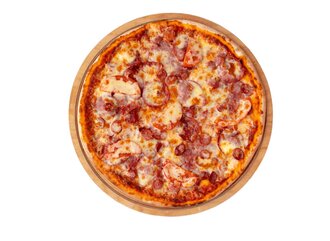 Füme Kaburga Pizza (Büyük Boy) görseli