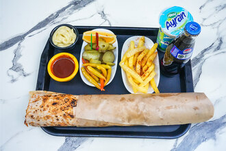 Bazuka Tavuk Döner Dürüm Menü görseli