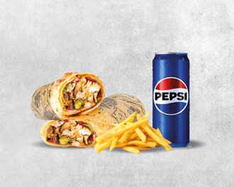 Tavuklu Wrap Menü görseli