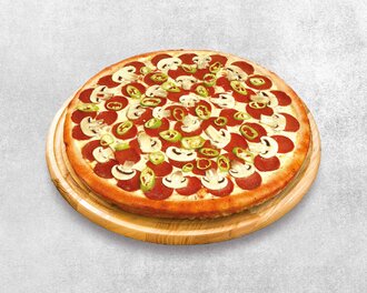 Happy Pizza (En Büyük Boy) görseli