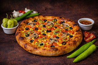 Vegan Pizza (Büyük Boy) görseli