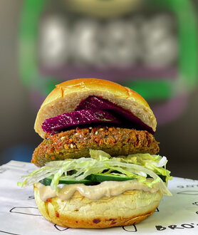 Falafel Burger görseli