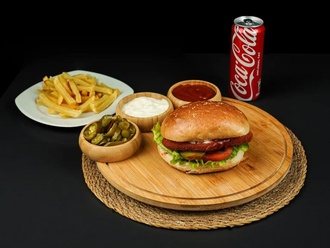 Tavuk Burger Menü görseli