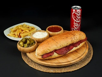 Ekmek Arası Izgara Sucuk Menü görseli