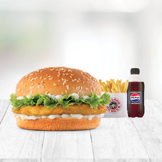 Chicken Burger Menü görseli