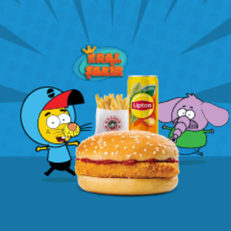 Çocuk Tavuk Burger Menü görseli