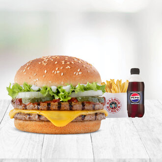 Double Köfte Burger Menü görseli