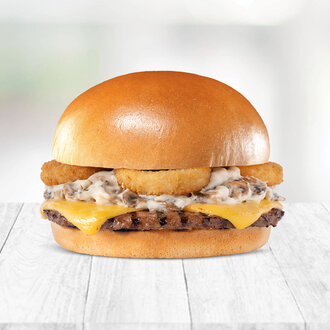 Mushroom Star Cheeseburger görseli