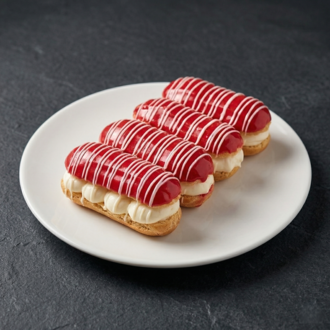 Frambuazlı Ekler (500 Gr.) görseli