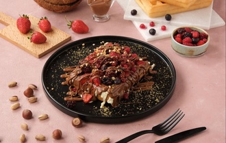 Kızıl Tutku Waffle görseli