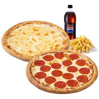 2 Büyük Boy Pizza Menü + Patates görseli