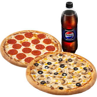 2 Orta Boy Pizza Menü görseli