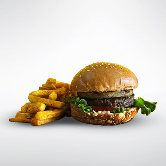 Ballı Ananaslı Burger görseli