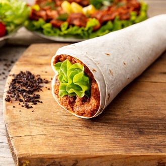 Doritoslu Mega Çiğ Köfte Dürüm görseli