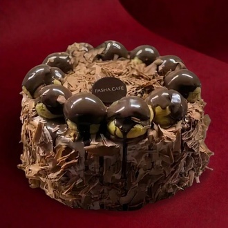 Profiterollü Pasta (8 Kişilik) görseli