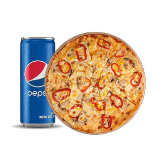 Fungi Pizza (Orta) Menü görseli