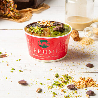 Dondurmalı Atom İrmik Helvası (Orta Boy) görseli