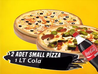 2'Li Small Pizza Menü görseli