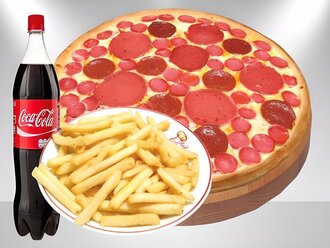 Large Pizza Menü görseli