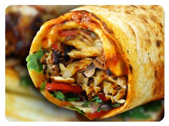 Tavuk Döner  Dürüm görseli