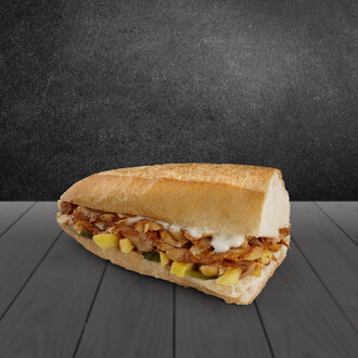 Yarım Ekmek Tavuk Döner görseli