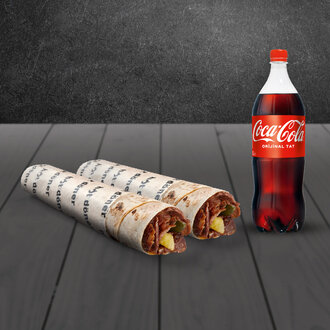 İkili Et Midi Dürüm Menü görseli