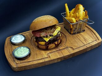 Double Smoked Burger görseli