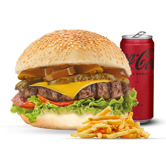 Medium Mexicano Burger Menü görseli