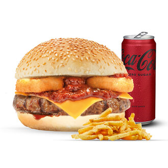 Gurme Barbekü Burger Menü görseli