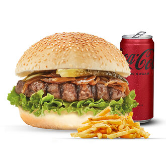 Medium Burger Menü görseli