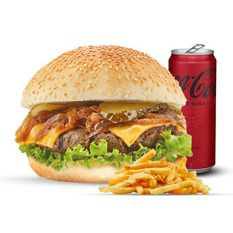 Cheese Burger Menü görseli