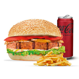 Vejetaryen Burger Menü görseli